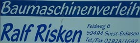 Baumaschinenverleih Ralf Risken