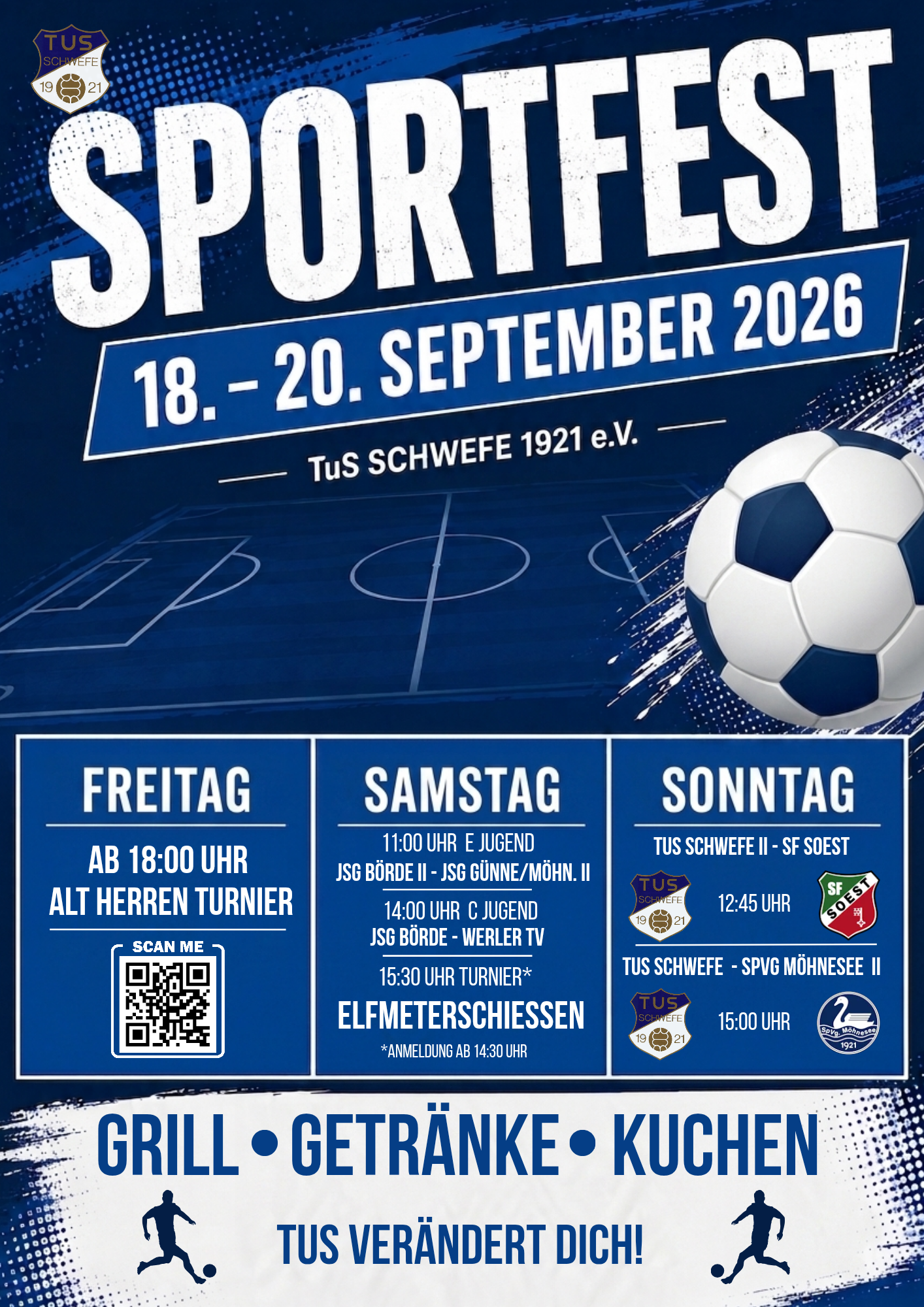 Morgen geht's los: Sportfest vom 18. bis 20. September